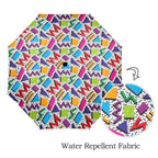 Graphic 80's Umbrella Umbrella Printed Offshore Retro