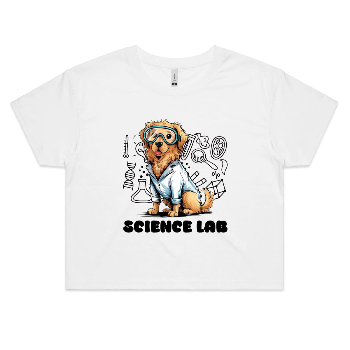 Science Lab Women's AS Colour Crop Tee