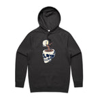 Coffee Skull - Mens Hoodie Coal Mens Hoodie Coffee Printed In Australia