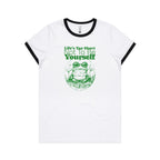 Life's Too Short Not To Be Yourself - Women's Ringer Tee