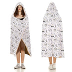 Bears Kids Hooded Blanket 100cm x 130cm