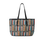 Books - Leather Tote Bag-Large