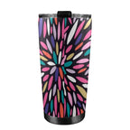 Colour Burst - 20oz Mobile Tumbler with Lid (Black Lock) 20oz Travel Mug Printed Offshore