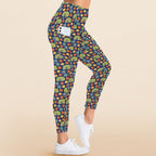 Hippy Caravan - Women's High Waist Pockets Yoga Leggings