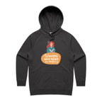 Women Who Read Are Dangerous - Womens Hoodie Coal Womens Hoodie Printed In Australia Reading