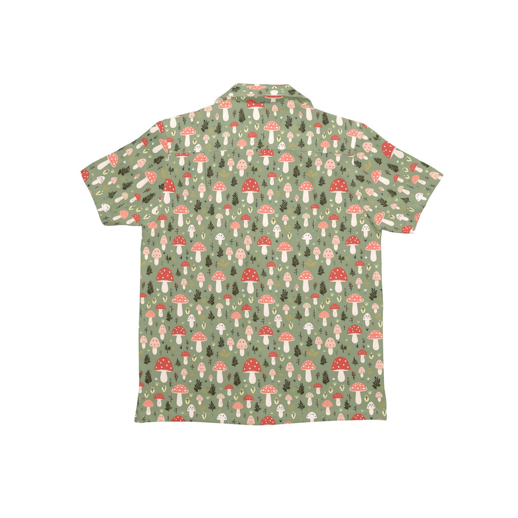 Mushroom Garden - Junior Kids Hawaiian Shirt