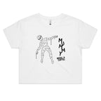 Mummy Needs A Coffee Women's AS Colour Crop Tee