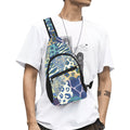 Animal Mosaic Chest Bag One Size Cross Body Chest Bag animal Printed Offshore