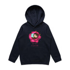 Bee-lieve In Yourself - Kids Hoodie Navy Kids Hoodie Printed In Australia
