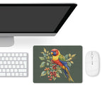 Lorikeet Leather Mouse Pad Leather Mouse Pad animal Printed Offshore