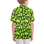 Cute Limes Senior Kids Hawaiian Shirt Senior Kids Hawaiian Shirt 8-15 Food Printed Offshore