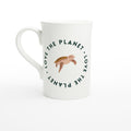 Love The Planet - White 10oz Porcelain Slim Mug Default Title Porcelain Mug Environment Globally Fulfilled