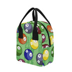 Pool Balls - Zipper Lunch Bag Zipper Lunch Bag Printed Offshore
