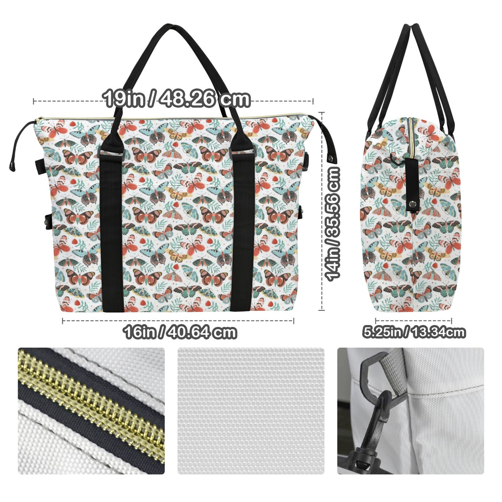 Pretty Moths And Butterflies Duffle Bag-Simple (Model 1715) Duffle Bag-Simple (1715)