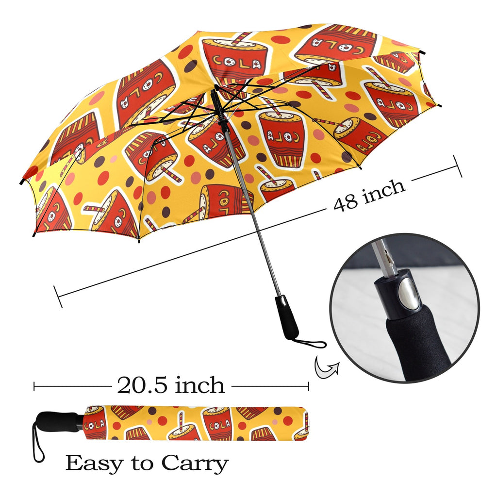 Cola - Semi-Automatic Foldable Umbrella (Model U12) Semi-Automatic Foldable Umbrella (U12)