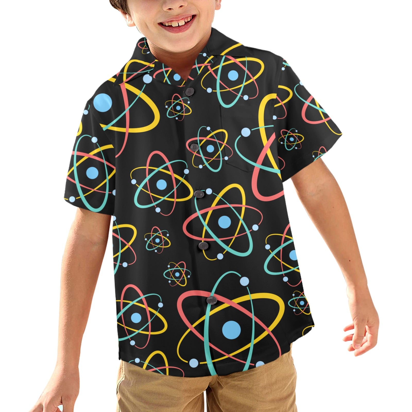 Atoms - Junior Kids Hawaiian Shirt