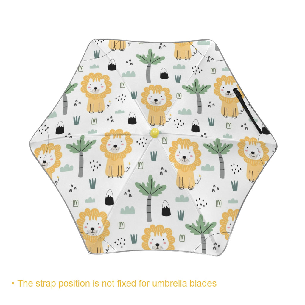 Lions Kids Safe Round Corner Umbrella