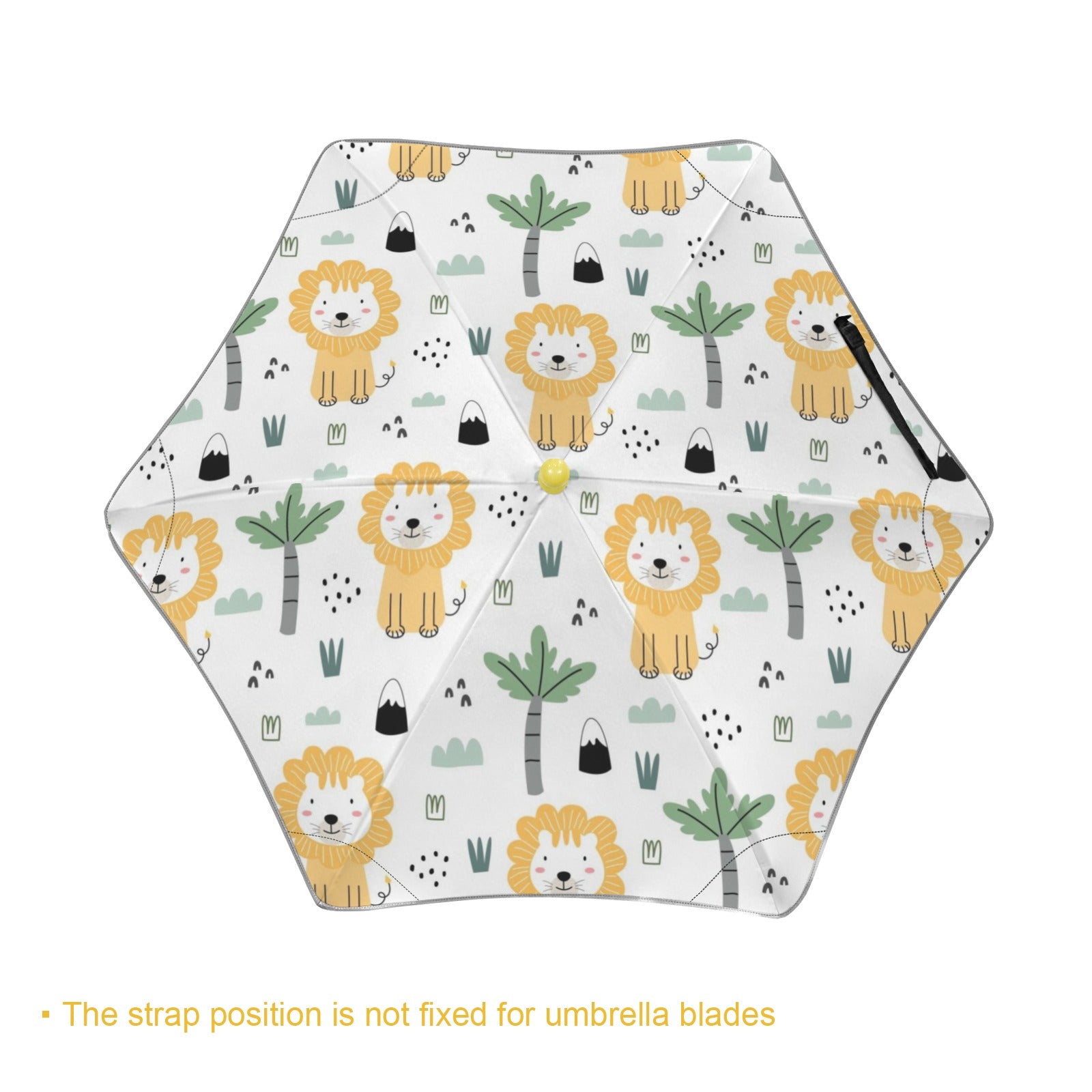 Lions Kids Safe Round Corner Umbrella
