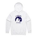 If A Bear Toots In The Woods, Trumpet Player Men's AS Colour Hoodie White Mens Hoodie animal Music Printed In Australia