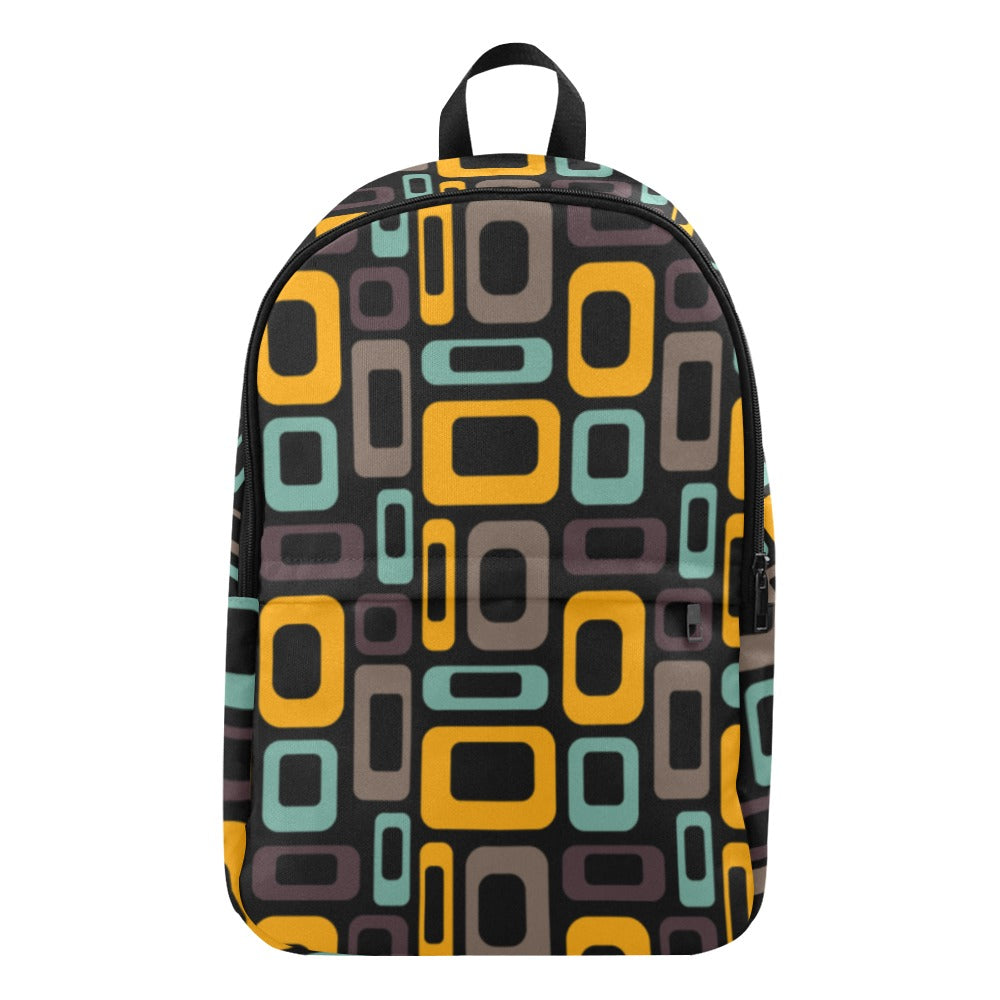 Retro Pattern - Fabric Backpack