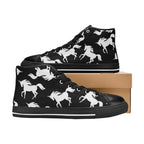 Unicorns - Kids High Top Canvas Shoes