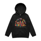 I Have No Shelf Control, Books - Kids Hoodie Black Kids Hoodie Printed In Australia