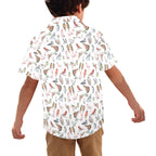 Birds Of A Feather Junior Kids Hawaiian Shirt