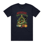 Official Tree Inspector Cat Men's Christmas T-shirt