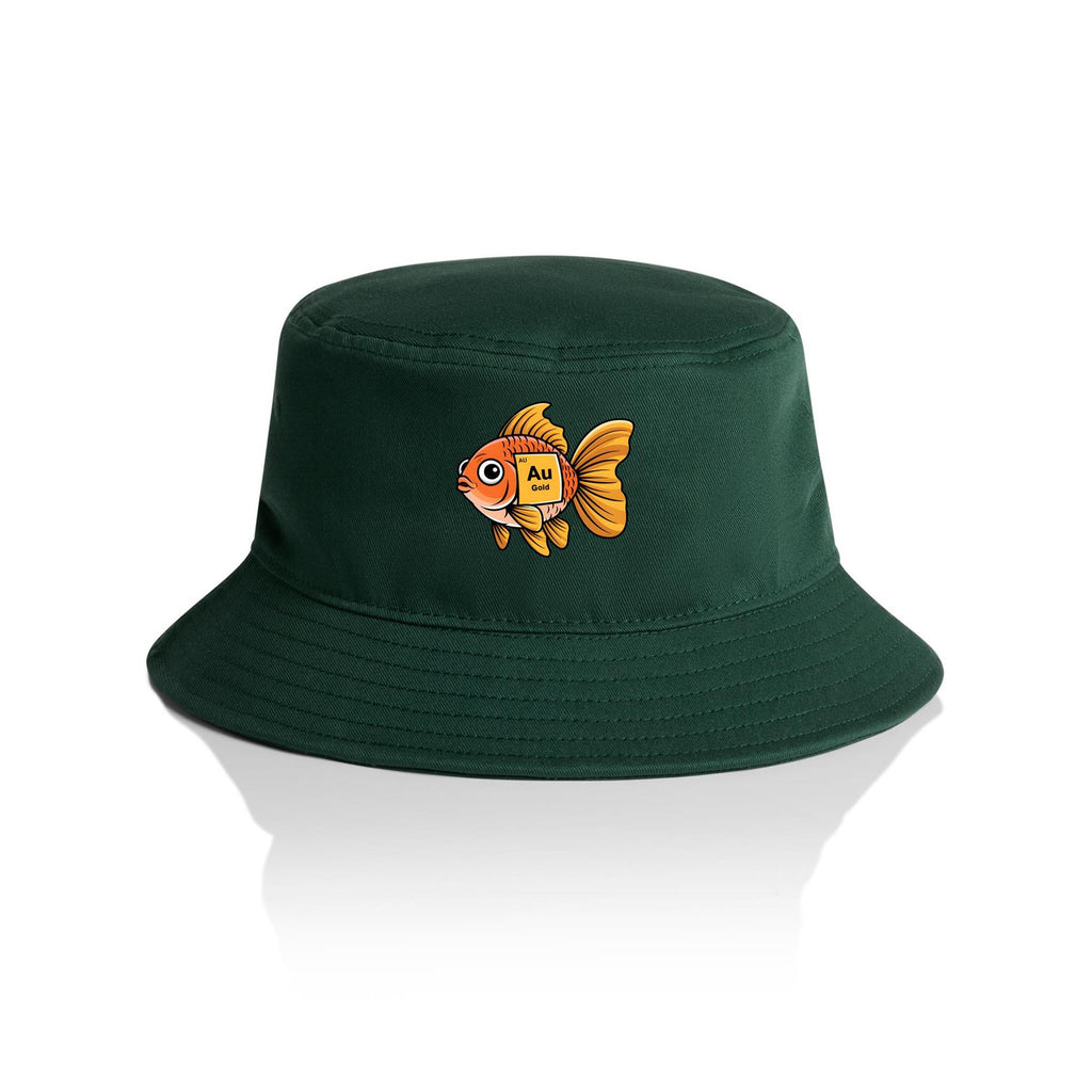 Gold Fish Periodic Table AS Colour Bucket Hat