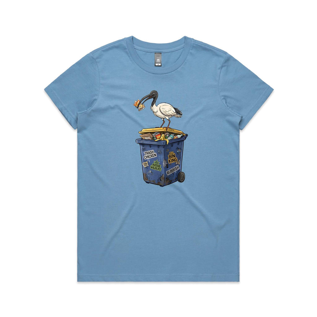 Bin Chicken Australian Ibis Women's AS Colour T-shirt