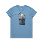Bin Chicken Australian Ibis Women's AS Colour T-shirt