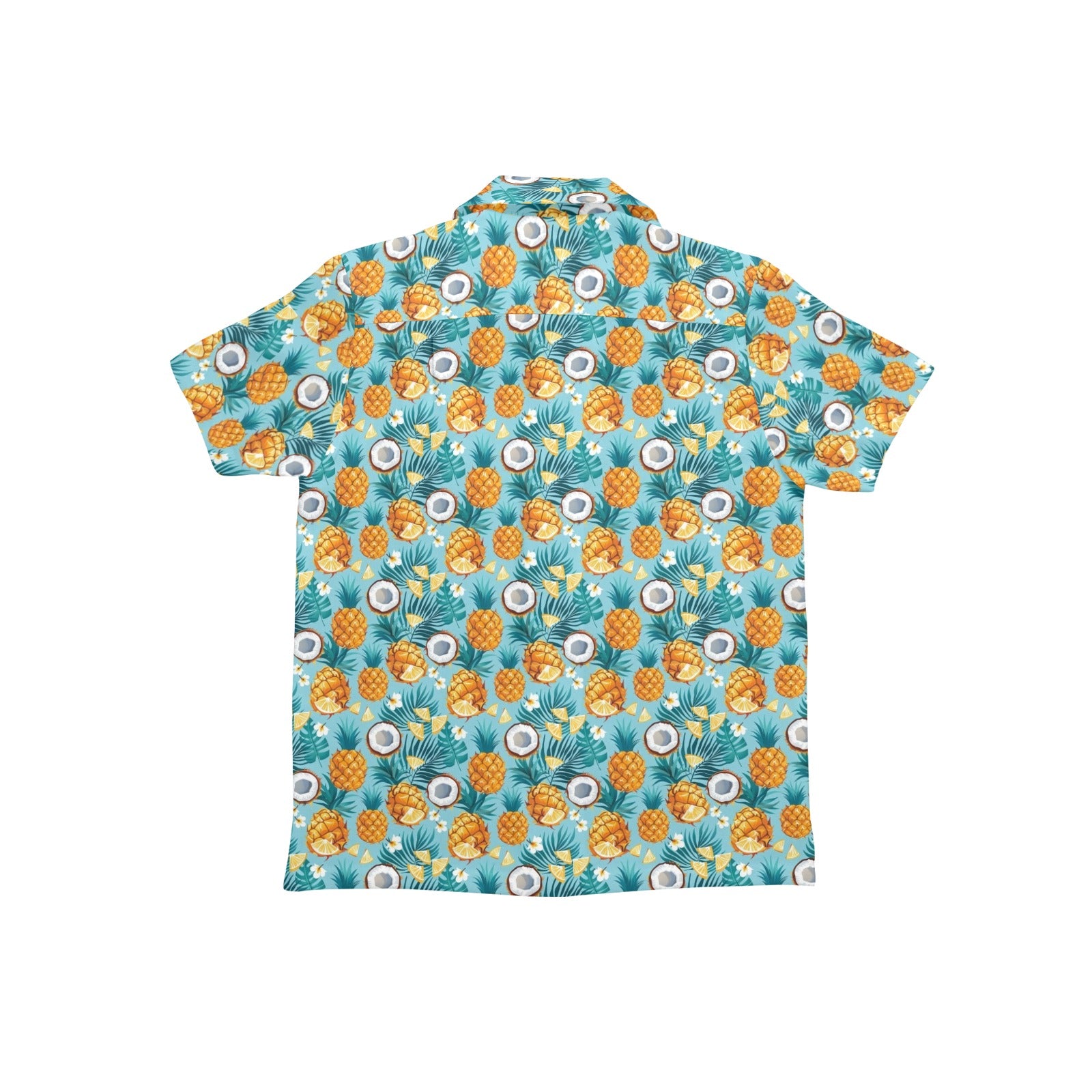 Pineapple Coconut Junior Kids Hawaiian Shirt