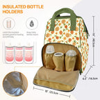Graphic Floral Multi-Function Backpack, Nappy / Diaper Bag Multi-function Backpack, Nappy / Diaper Bag Plants Printed Offshore