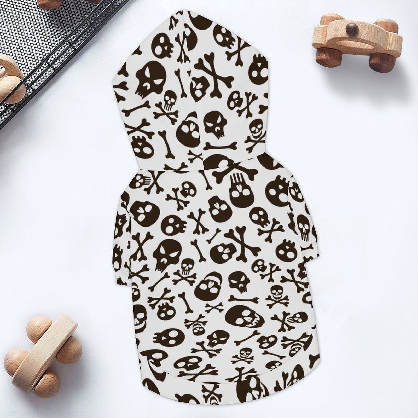 Skull And Crossbones Pet Hoodie (Small Size)