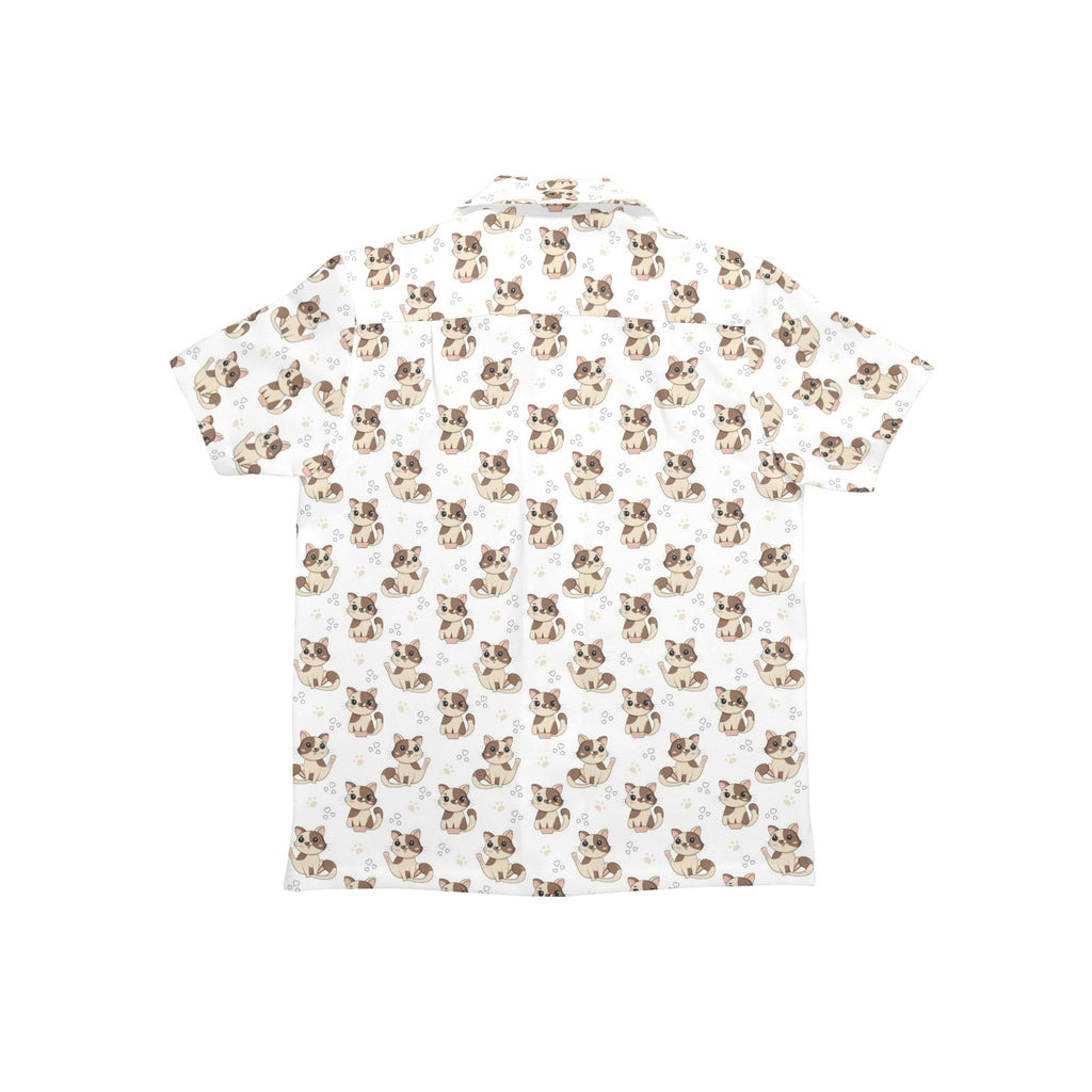 Cheeky Cats Junior Kids Hawaiian Shirt