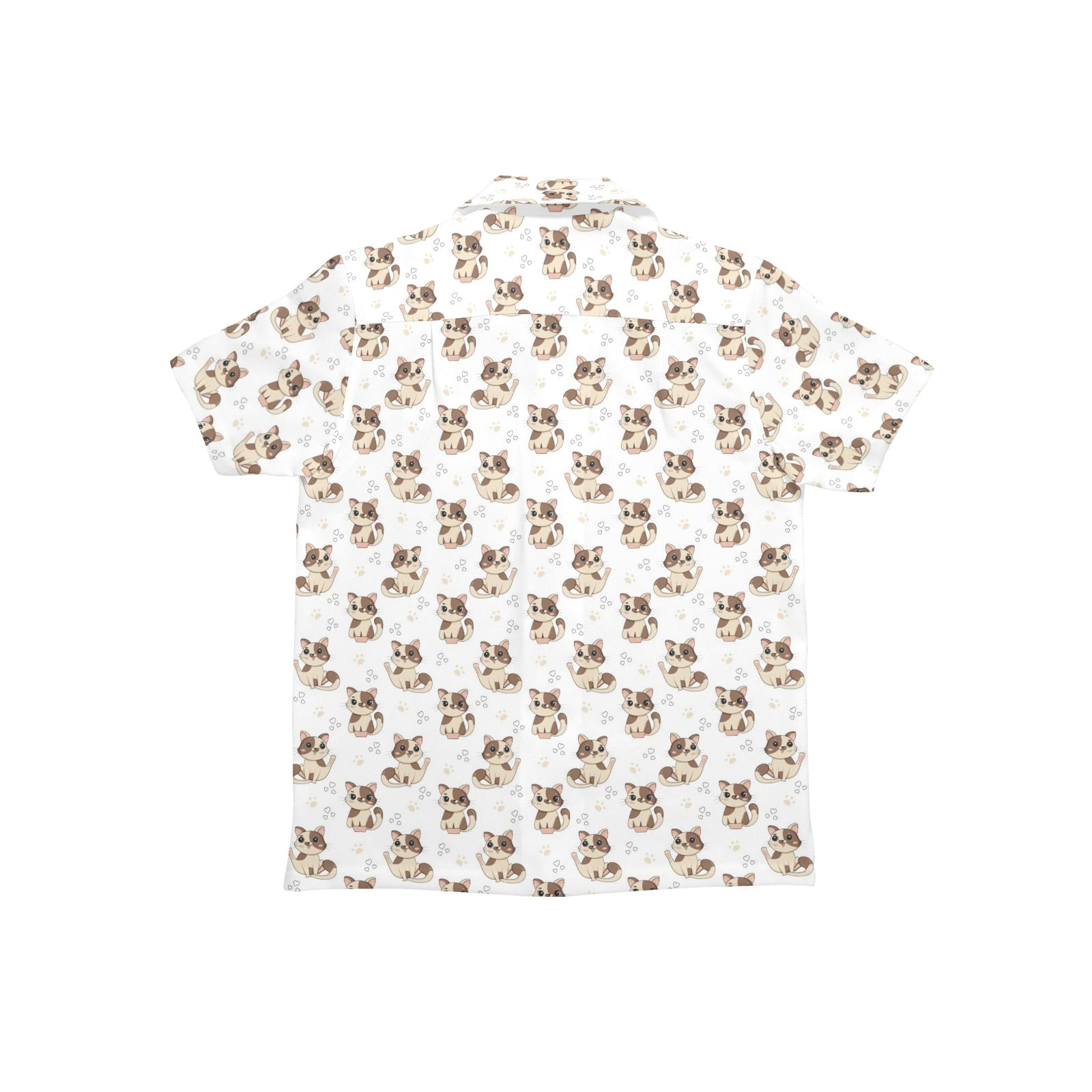 Cheeky Cats Junior Kids Hawaiian Shirt