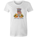 Travel Is Always A Good Idea - Womens T-shirt White Womens T-shirt Printed In Australia