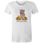 Travel Is Always A Good Idea - Womens T-shirt White Womens T-shirt Printed In Australia
