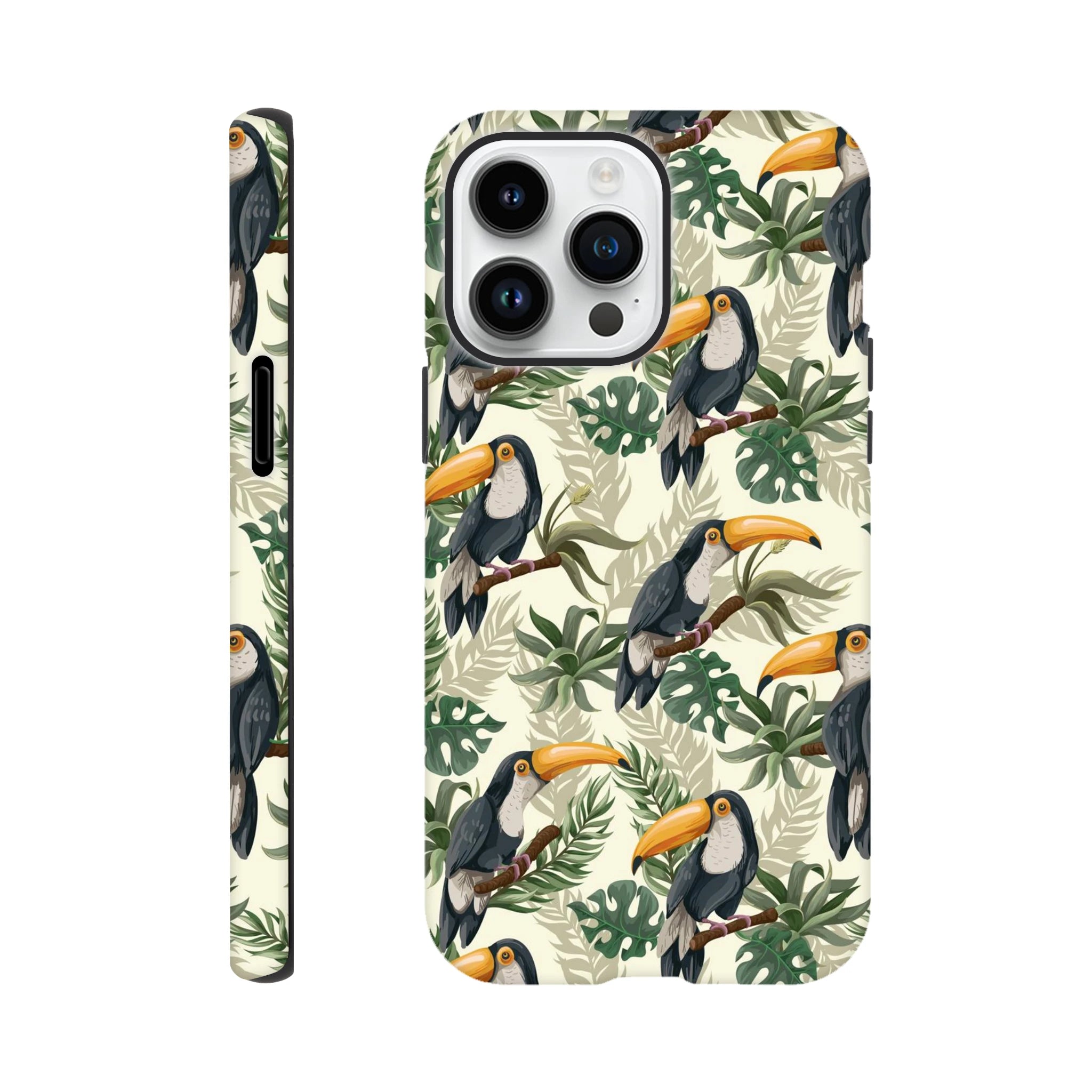 Toucan Jungle - Apple iPhone Tough case iPhone 14 Pro Max iPhone Tough Case animal Globally Fulfilled