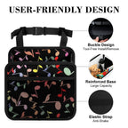 Colourful Music Notes Car Seat Back Organiser Car Seat Back Organiser Music Printed Offshore