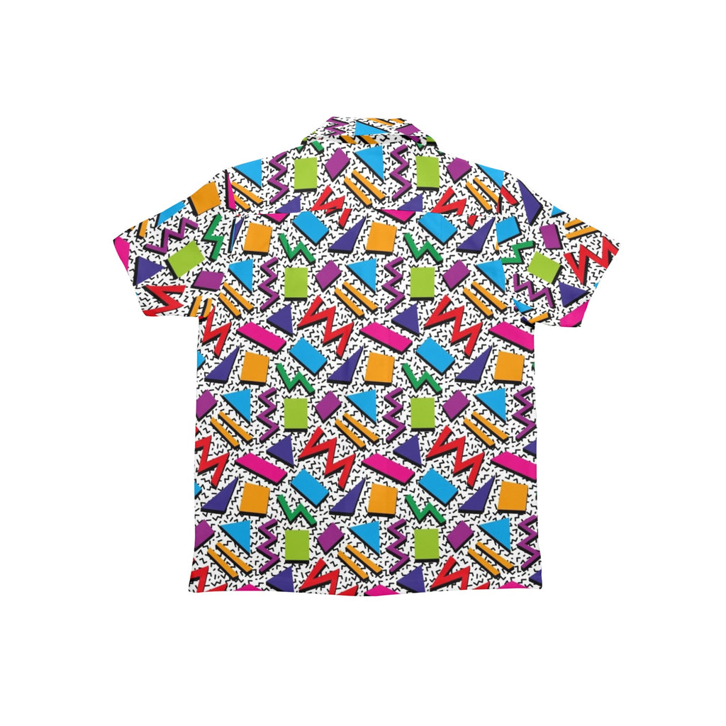 Graphic 80's Junior Kids Hawaiian Shirt