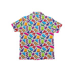 Graphic 80's Junior Kids Hawaiian Shirt