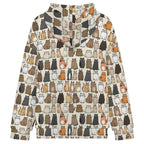 Lots Of Cats Women's Full-Zip Hoodie
