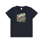 Cassette Tape And Pencil - Kids Youth Staple Tee