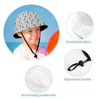 Astronauts Kids Bucket Hat Kids Bucket Hat Printed Offshore Space