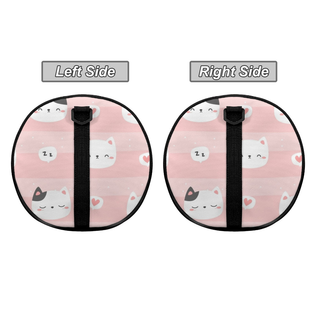 Pink Cats Duffle Bag Duffle Bag Printed Offshore