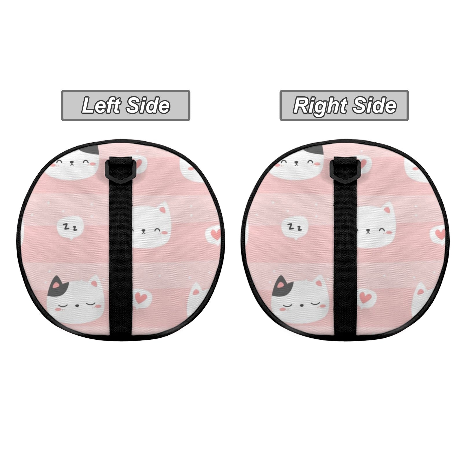 Pink Cats Duffle Bag Duffle Bag Printed Offshore