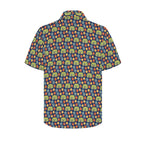 Hippie Caravan Men's Short Sleeve Hawaiian Shirt Men's Hawaiian Shirt (New) Printed Offshore Retro