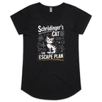 Schrodinger's Cat The Escape Plan Women's AS Colour Scoop Neck T-Shirt