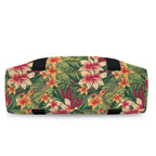 Vintage Hawaiian Floral Duffle Bag-Simple (Model 1715) Duffle Bag-Simple (1715)